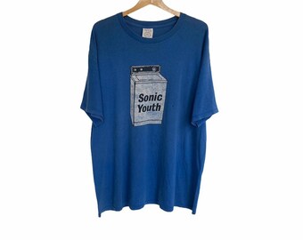 Sonic Youth 花男 flower Vintage Tシャツ M Vintage Sonic Youth 