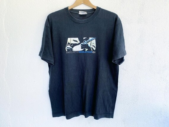 Eric Clapton2009年japan tour記念 Tシャツ Vintage Eric Clapton JAPAN Tour M Size - Etsy