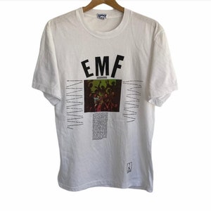 1992年　UKロックバンド　EMF ツアーTシャツ 1992年 UKロックバンド EMF ツアーTシャツ - メルカリ