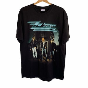 Vintage ZZ Top Line Up XL size