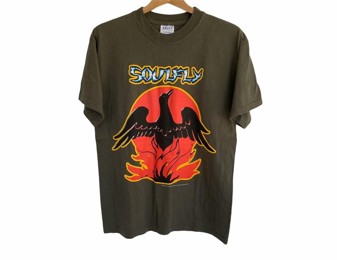 SOULFLY Tシャツ SOULFLY 1998 Bring Da Shit ヴィンテージ Tシャツ - Etsy 日本