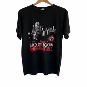 Vintage Bad Religion Nuove mappe dell'inferno Taglia M