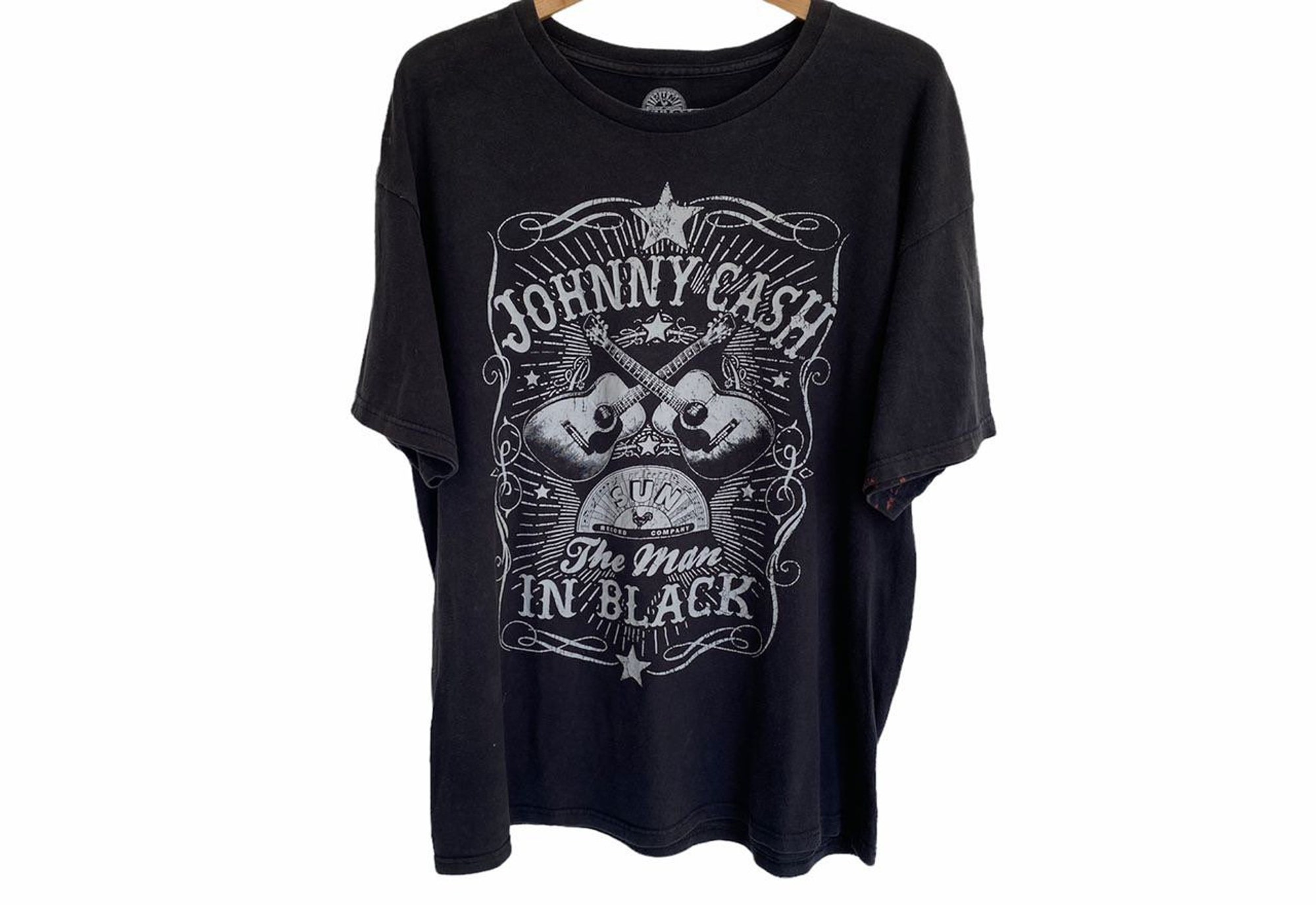 Vintage Johnny Cash The Man In Black XL Size