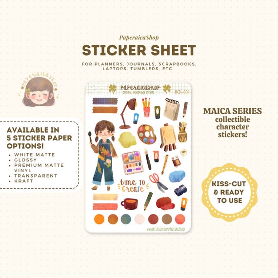 Artist stickers on sale