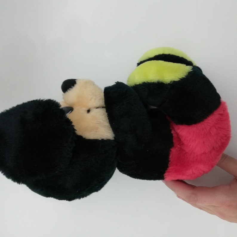 Vintage Stuffed Mickey Mouse Plush Sitting Made In Korea Animal Toy 10" image 9