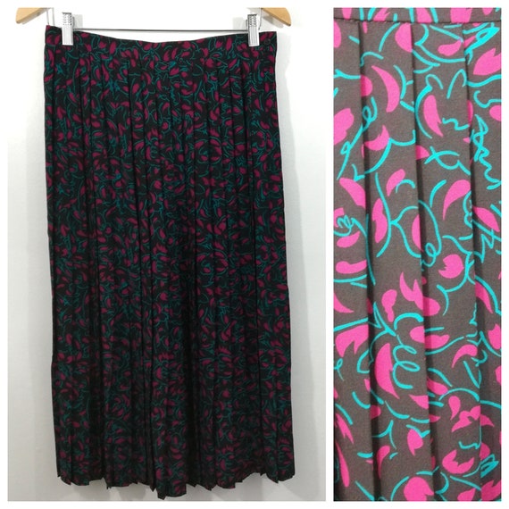 mid length pleated skirts 80
