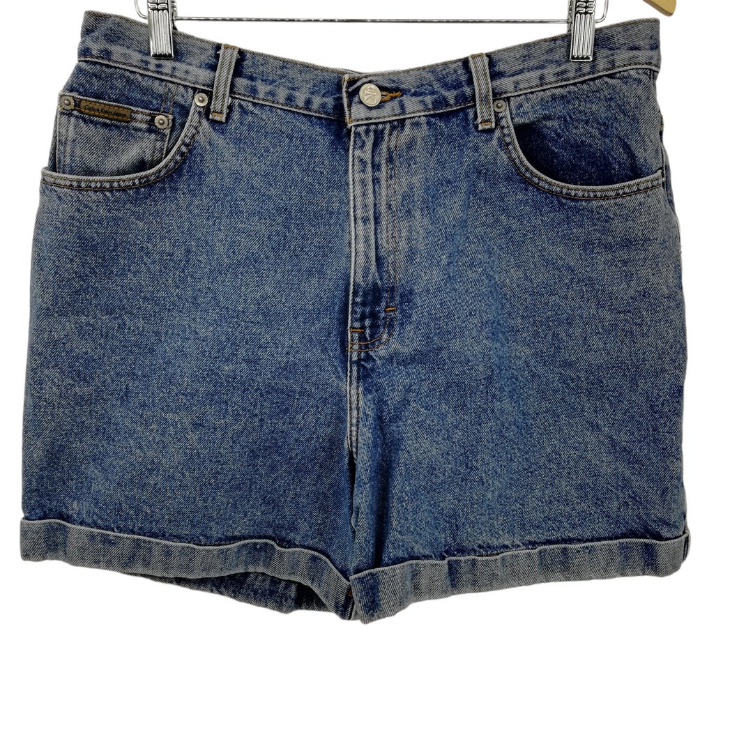Short En Jean Pour Femme - Taille 16W (Plus Size) - Bleu - Occasion Très Bon état