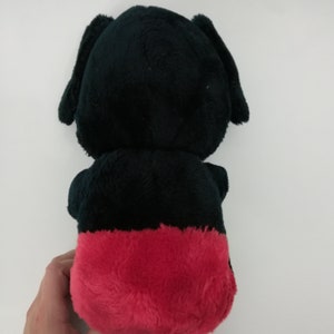 Vintage Stuffed Mickey Mouse Plush Sitting Made In Korea Animal Toy 10" image 8