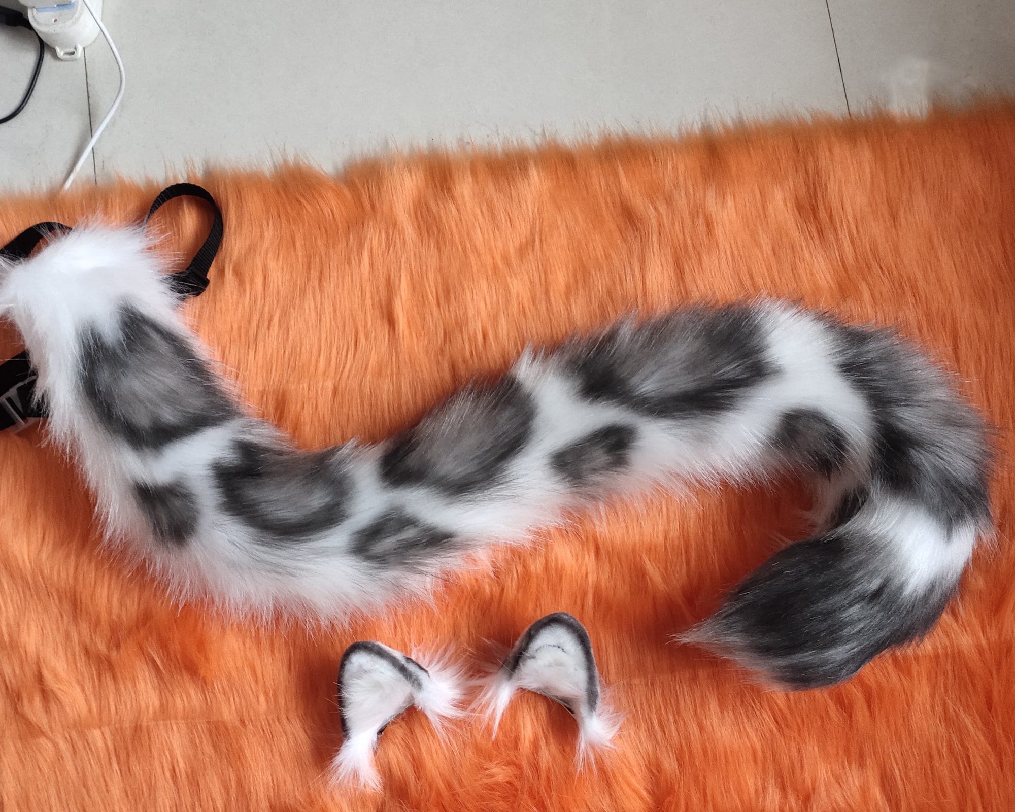 Snow Leopard Tail Costume