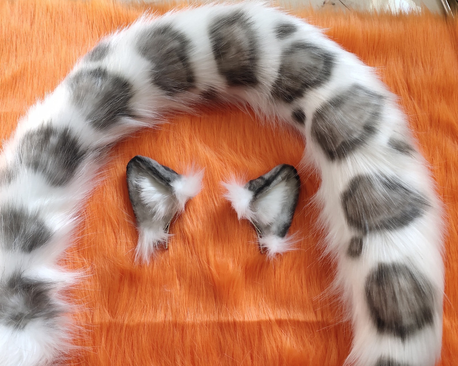 Leopard Ears Tail-cosplay-beast Ears-handmade Lion Ears - Etsy