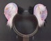 Cute Purple hamster ear headband,Dog ears-Cosplay-Plush ears,Anime ears-Cute Ears-Handmade-Halloween-Lolita-party ears-Cute Ears-mouse ears 