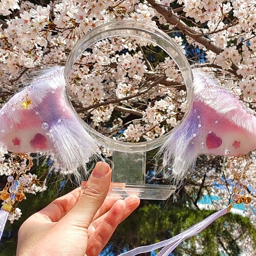 Purple Sheep Earslamb Earscosplay Sheep Earsvampire Etsy