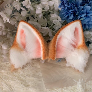 Orecchie di cane Shiba Inu-orecchie Husky-orecchie di pelliccia soffici-orecchie di lupo-alloween-Lolita-Hair band-orecchio animale-regalo-nero cane orecchio-partito cosplay orecchio-orecchio bestia