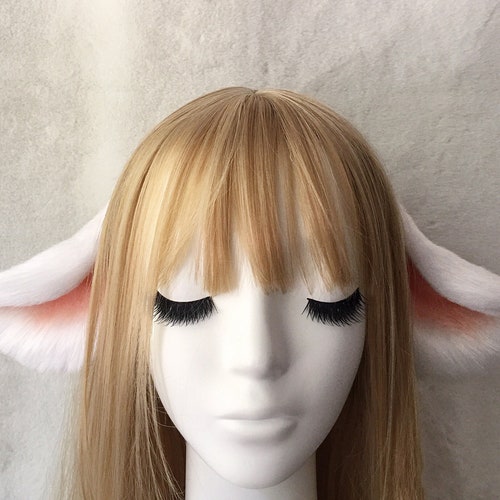 White Sheep Earslamb Earscosplay Sheep Earsvampire Etsy