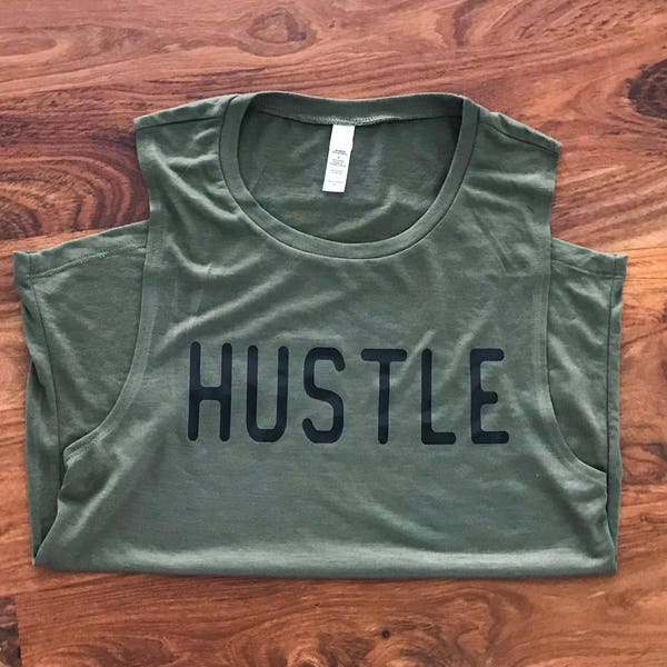 Hustle * Workout * Muscle Tank