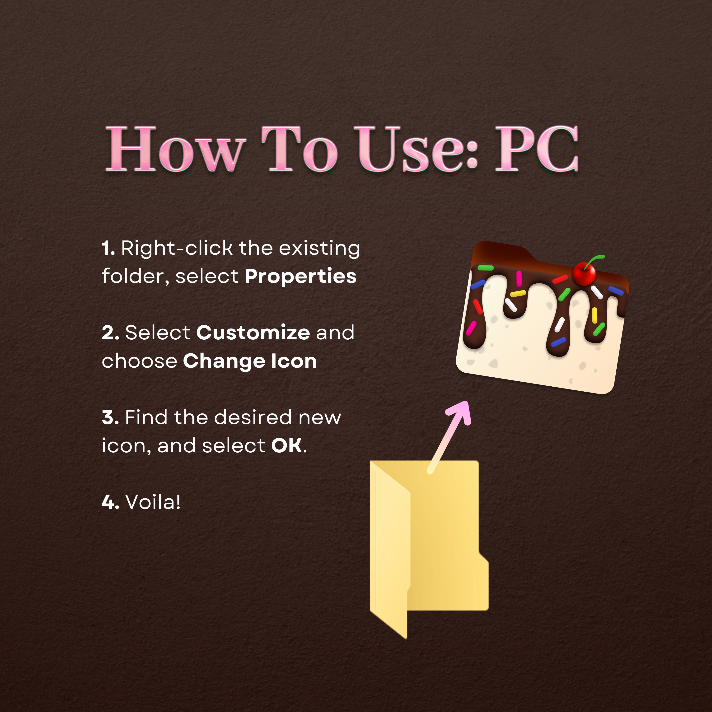 Desktop Icon Bundle, Mac Folder Icon, Windows File Icons, Mac Folder ...