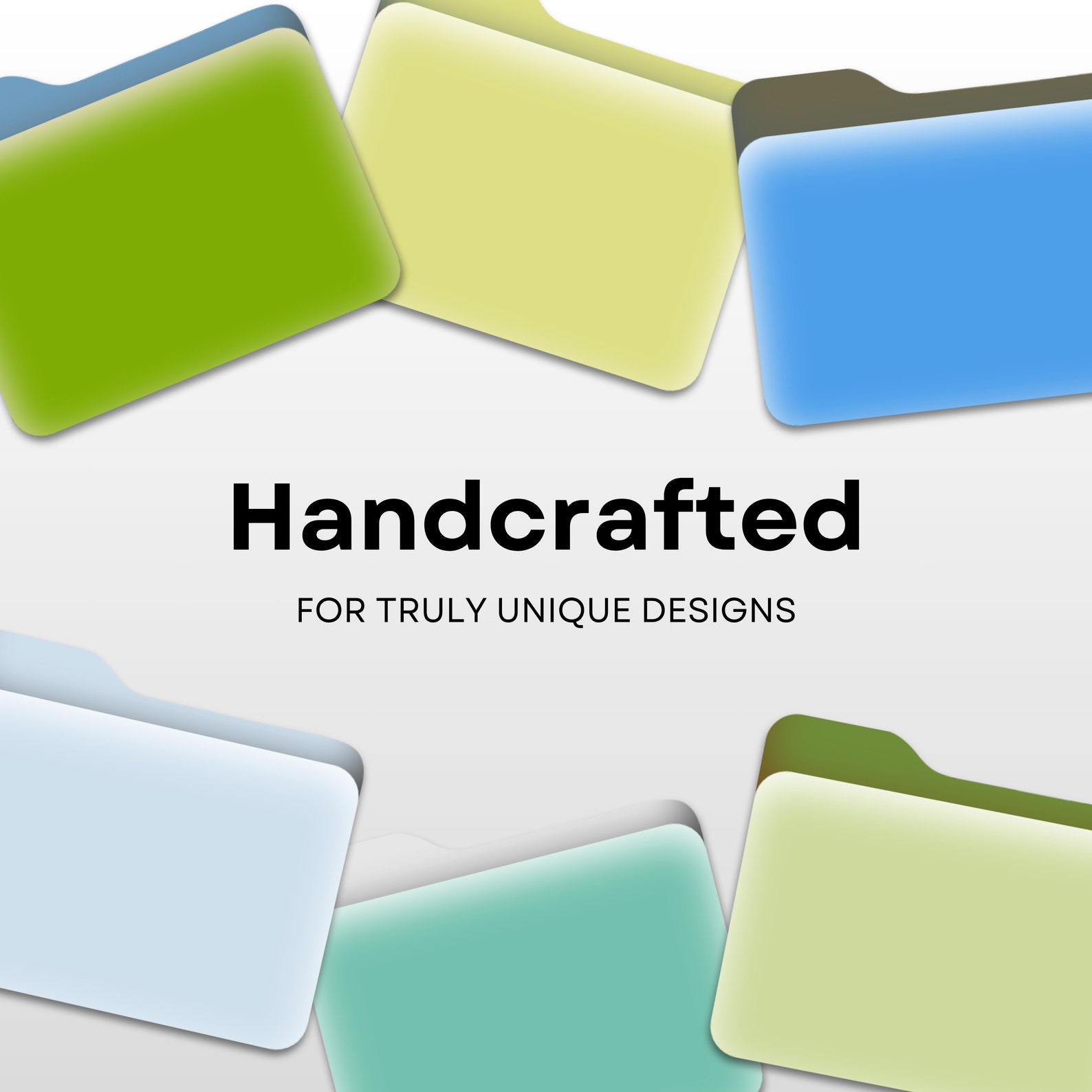 Mac Folder Icons, PC Folders, Colorful Desktop File Icons, Mac ...