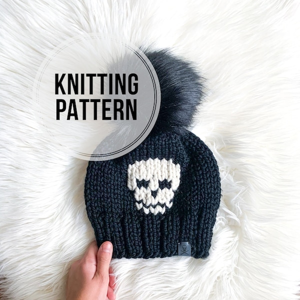 Knitted Hat Pattern Etsy