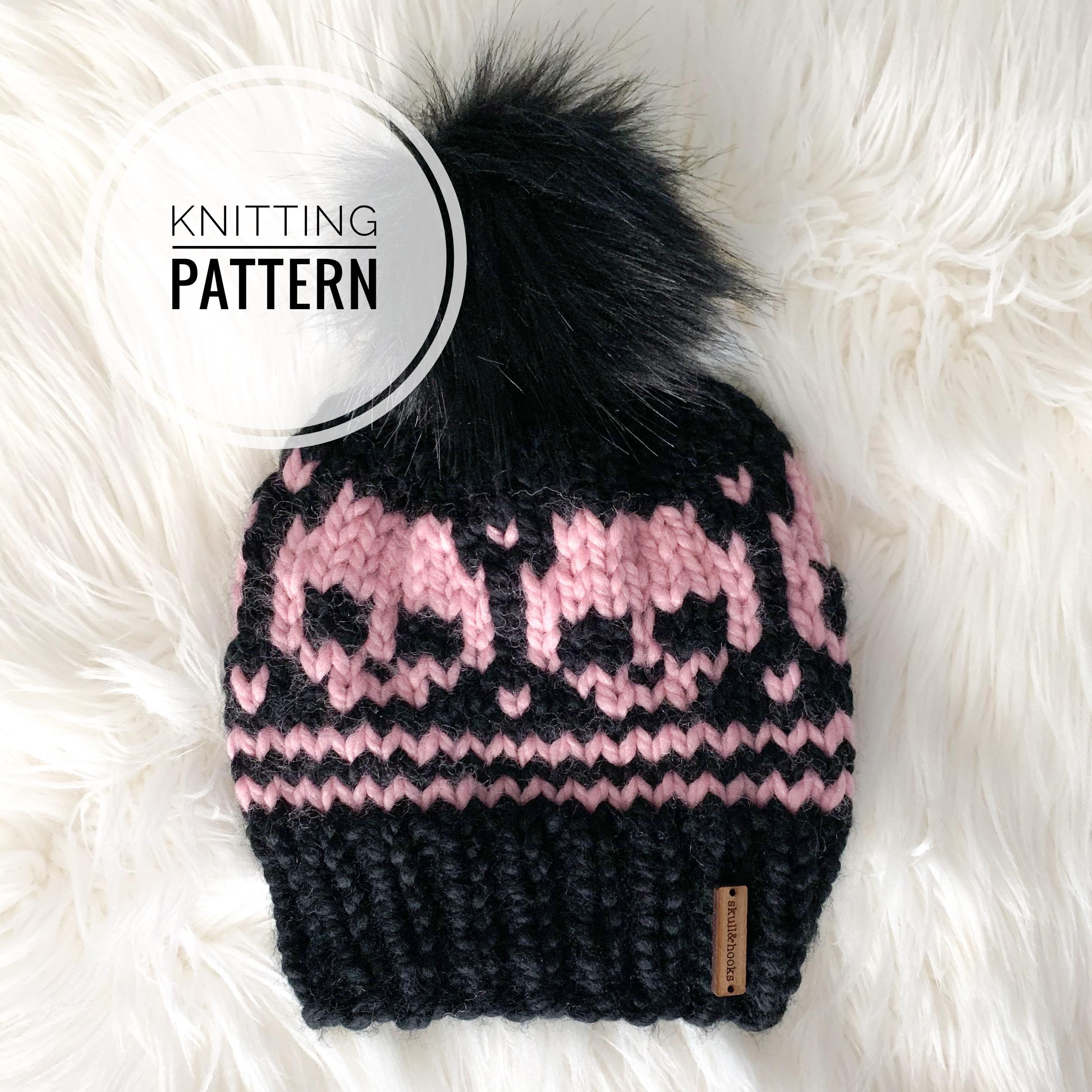 How To Knit A Skull Pattern