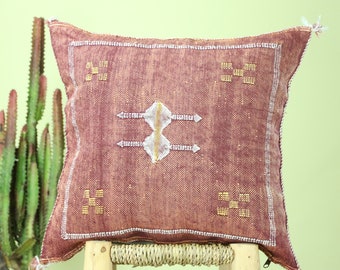 Furniture and decor, Cactus pillow  Moroccan sabra pillow (18,1" x 19,2") CACTUS Ethnic pillow  Boho pillow  Moroccan Style pillow