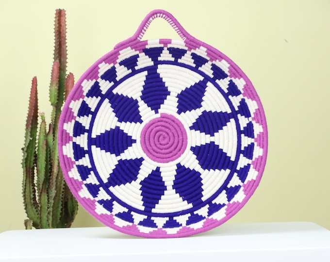 Large African Wall Basket, African Basket, Moroccan Basket, Gift for