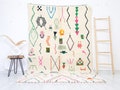 Azilal rug Handmade gift Colorful Rug Moroccan rug Beni Ourain,5,35x 9,1 ft beni Ourain rug ,Wool Berber carpet handmade