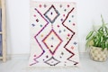 Gift for her, Boucherouite rug Baby rug 2,1x3,3 ft Colorful Rug Moroccan rug Azilal rug Moroccan rug old boucherouite rug teppich boho rug