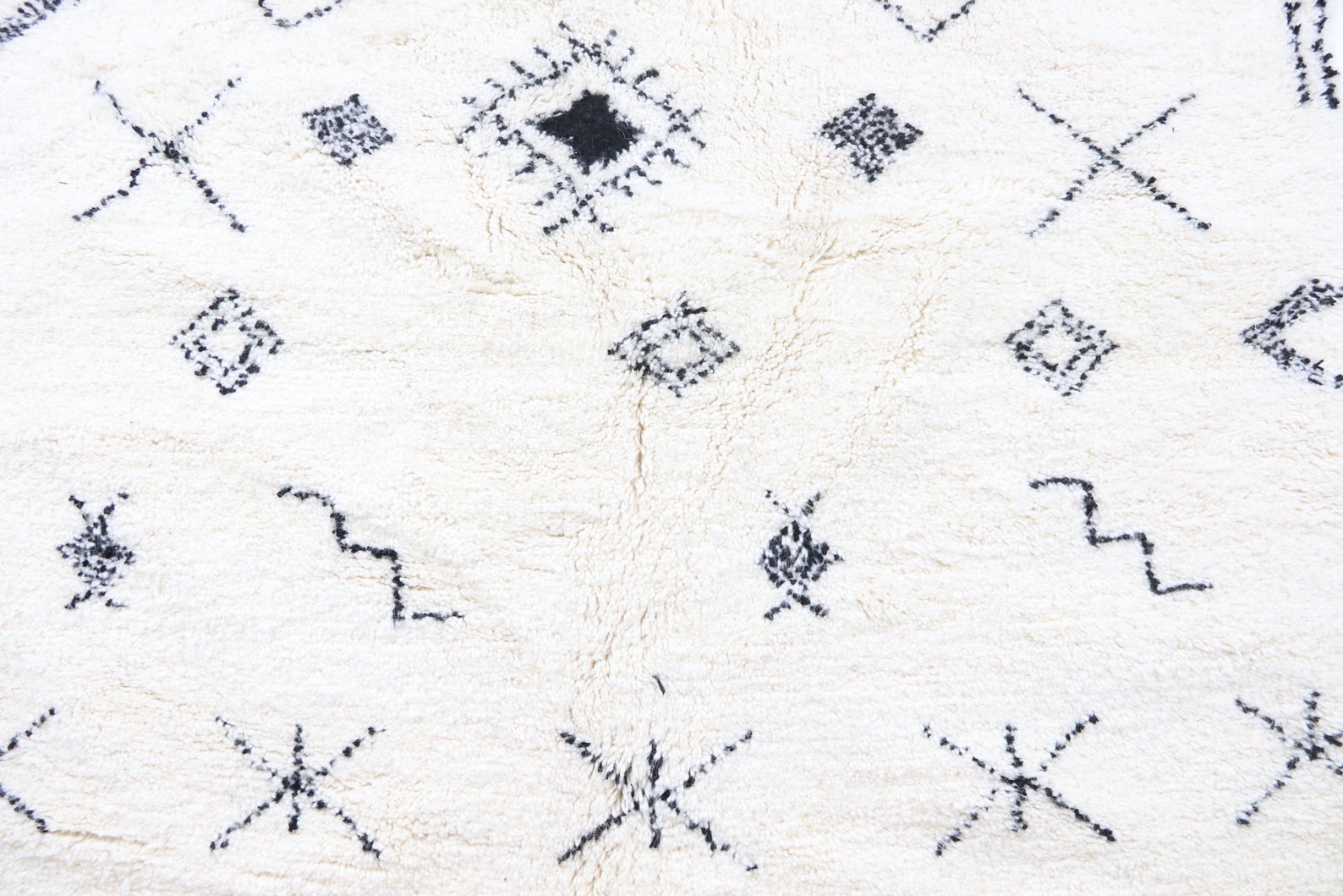 Beni Ourain Rug Authentic Moroccan Rug Custom Beni Ourain Etsy