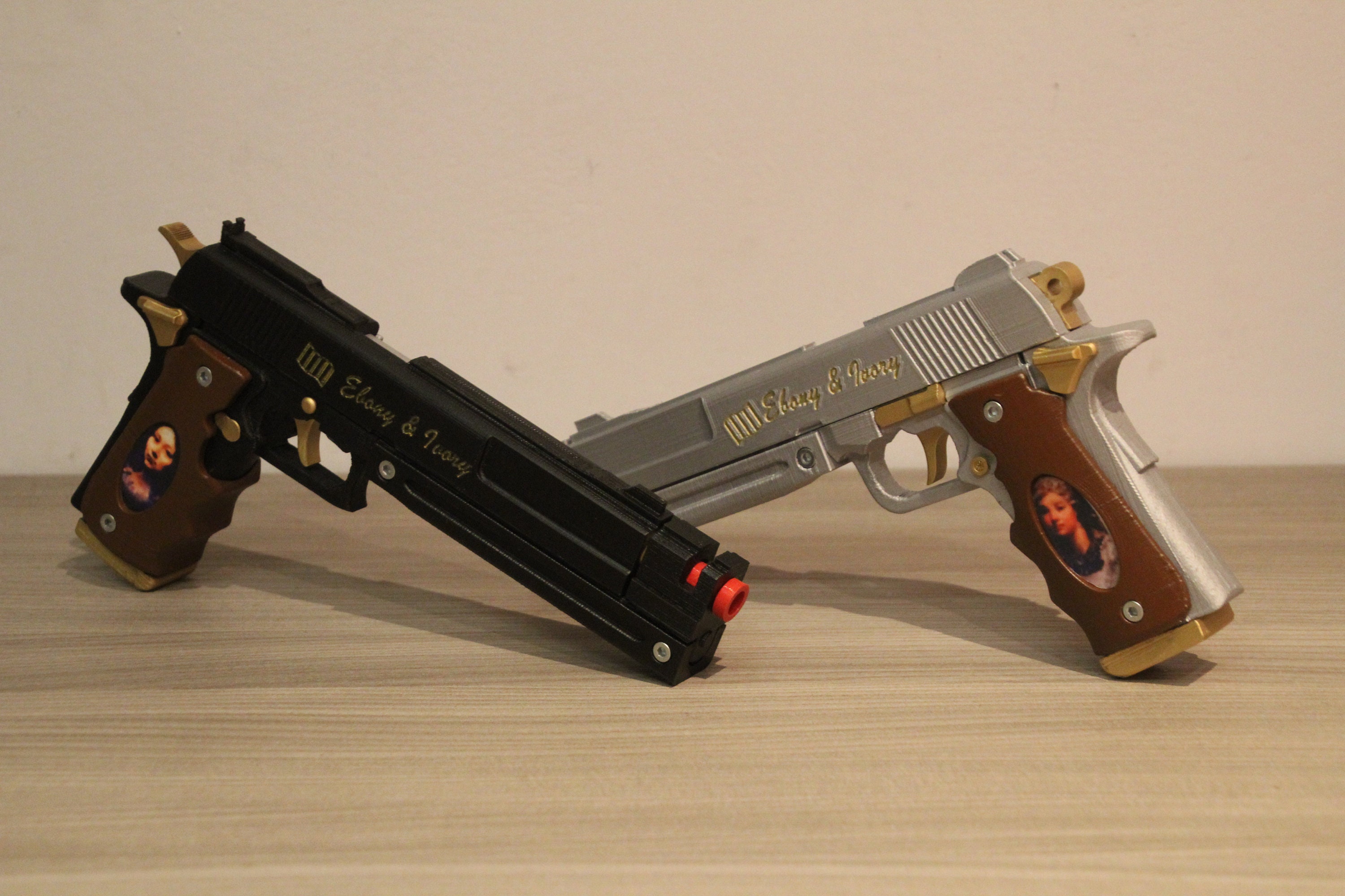 Free Ship Devil May Cry 3 4 Ebony Ivory Dmc Vecchio Etsy