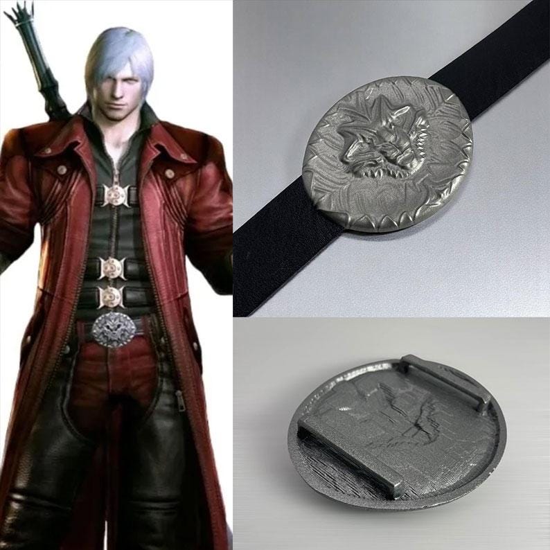 デビルメイクライ DMC 4 ダンテ コスプレ ベルトバックルセット - Etsy