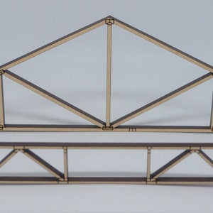 Wooden floor and roof truss cut file