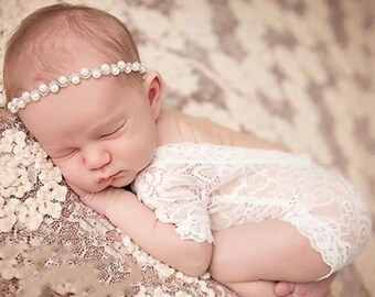 lace onesie baby girl