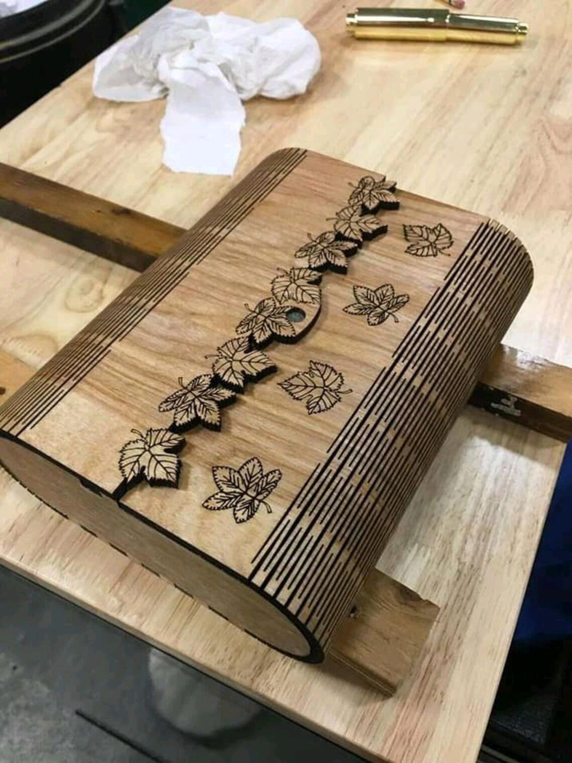 Laser Cut Purse File,leaf Design Purse,wood Purse File Svg,christmas