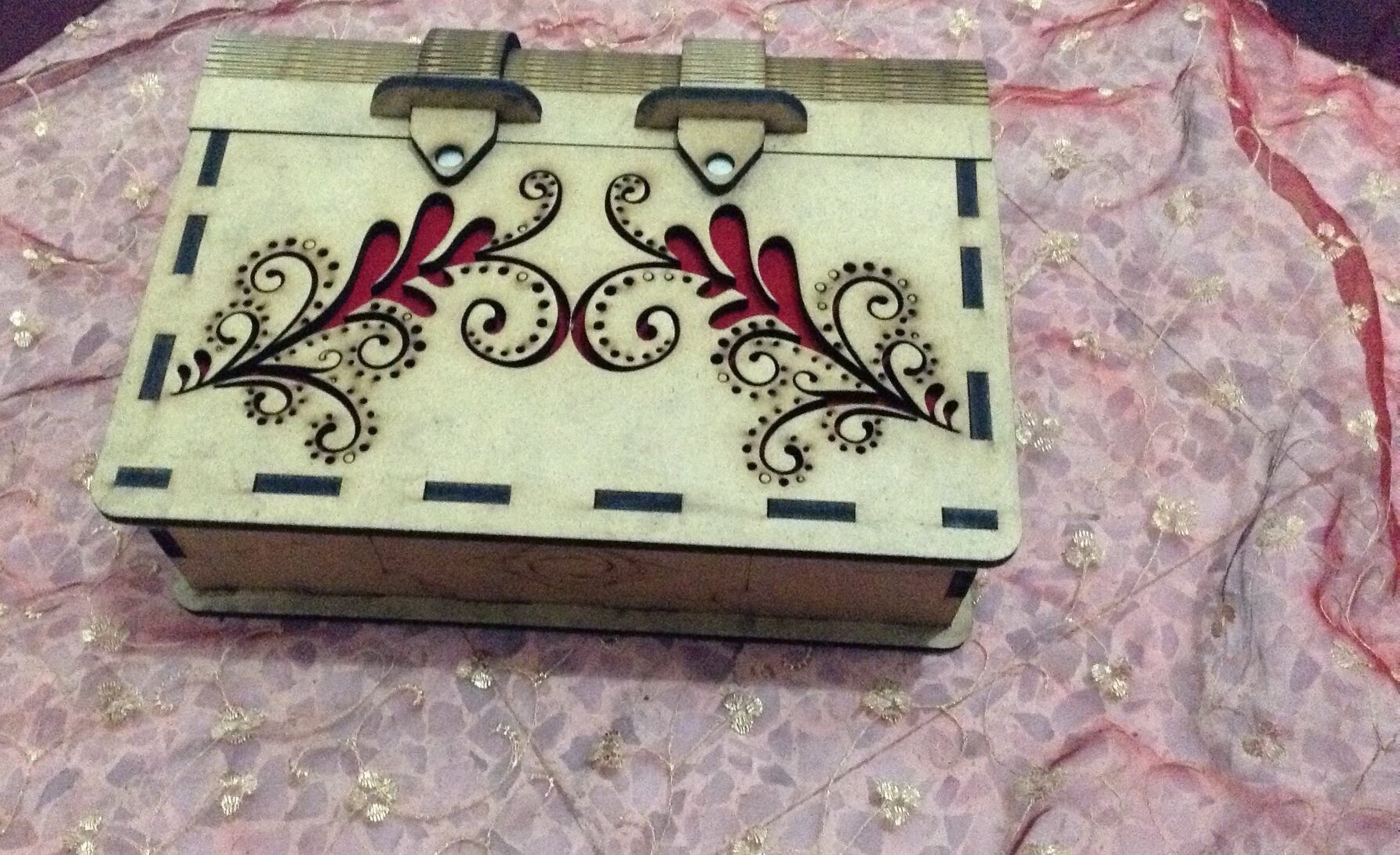 Laser Cut Purse File,flower Purse With 2 Straps,wood Purse File Svg