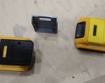 20v Dewalt battery dust and protective cover, wall mount compatible