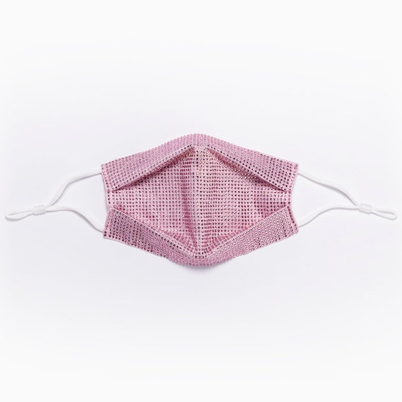 Maschera Viso Strass Maschera Cristallo Riutilizzabile Lavabile Con - Foto 7