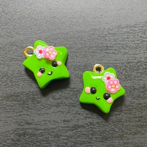Green Star Spring Charm
