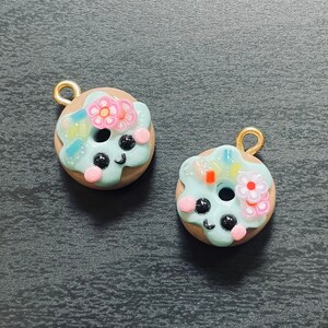 Spring Flower Donut Charm