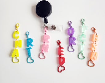 Custom badge charm, badge reel, badge charm, nurse badge reel, nurse accessories, badge reel charm, badge reel charms, badge reel nurse