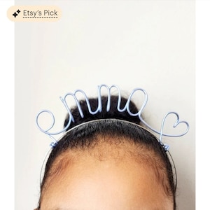 Custom name headband, name headband, party headband, birthday party headband, custom headband, custom hair Accessories, name tiara