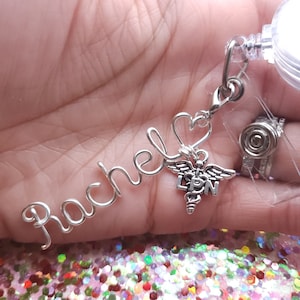 Custom badge charm, RN badge charm, custom badge reel, badge charm, nurse badge reel, badge reel charm, badge reel, RT badge charm