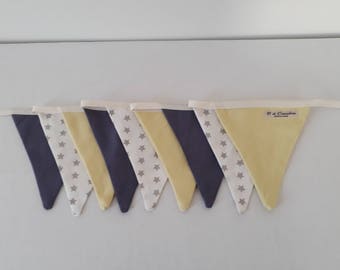 Garland pennants fabric 2 meters