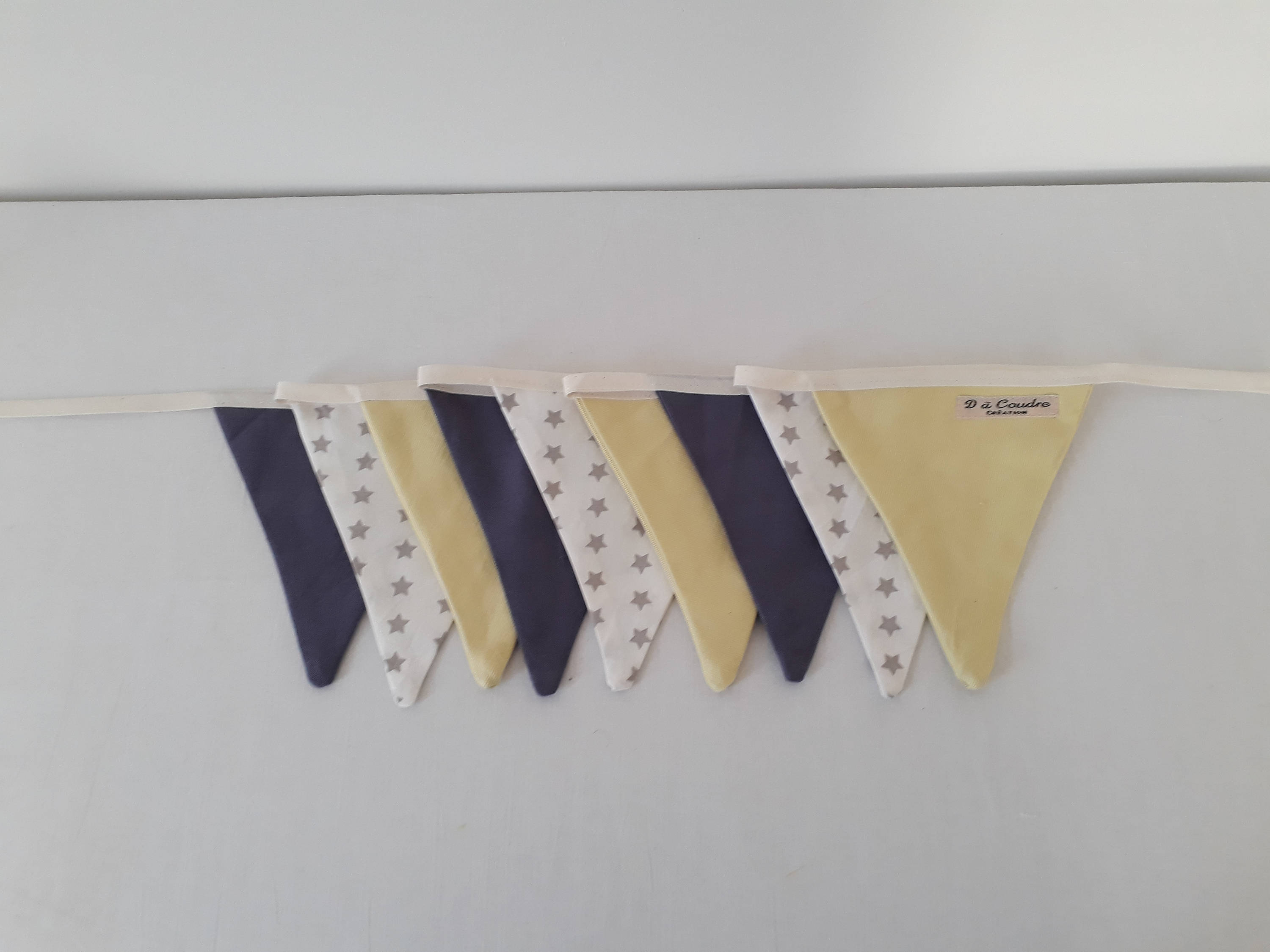 Guirlande Fanions en Tissus 2 Mètres