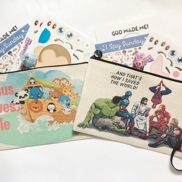 Kids Church Activity Bag Etsy