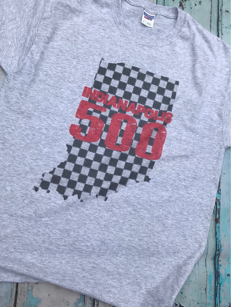 Indianapolis 500 TShirt Indy 500 Shirt Race Day Shirt Etsy