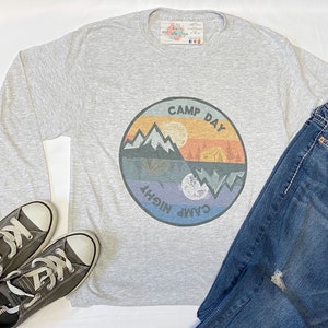 Camping Shirt, Camping Long Sleeve Shirt, Camping T-Shirt, Adventure Shirt, Outdoor Shirt