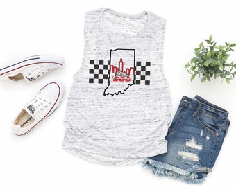 Indianapolis 500 tank top, Indy 500 shirt, Indy tank, Race shirt