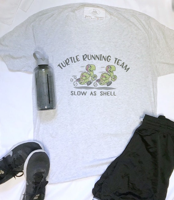 Funny Turtle Running Shirt - Turtle Running Team Funny Turtle Running Shirt - Turtle Running Team