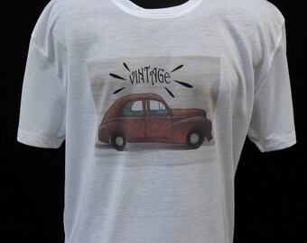 Tee-shirt homme imprimé VINTAGE