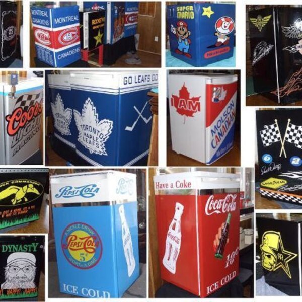 Custom Mini Fridge Etsy